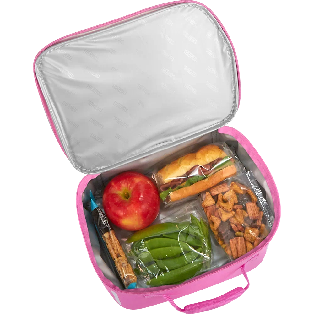 Barbie Bundle - Novelty Barbie Camper Lunch Box, 12oz. FUNtainer Water Bottle and Hard Ice