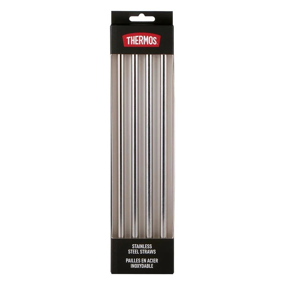 Stainless Steel Replacement Straws - 4pk
