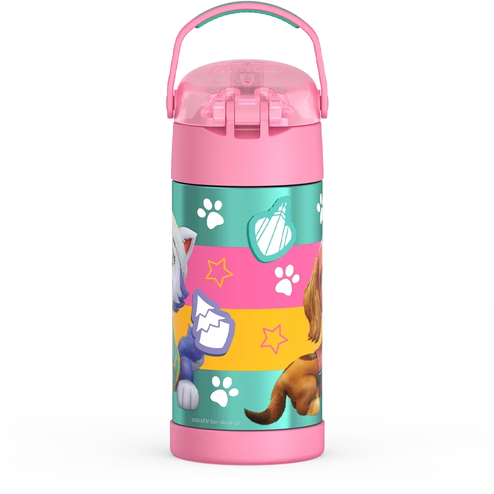 Paw Patrol Skye Bundle - Soft Lunch Box, 12oz FUNtainer® Water Bottle, 10oz FUNtainer® Food Jar & Hard Ice