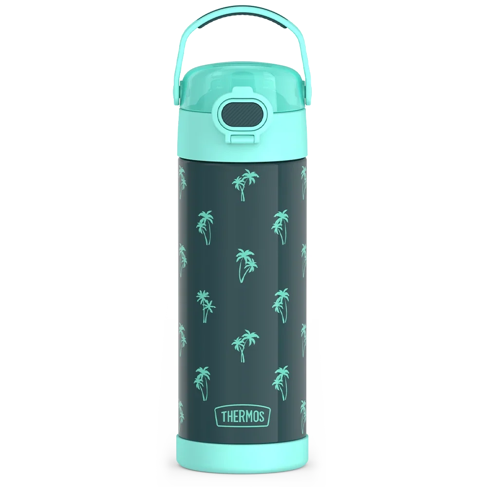 16oz FUNtainer® Water Bottle Patterns with Locking Lid