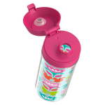 18oz Double Wall Water Bottle Squirrel Rows