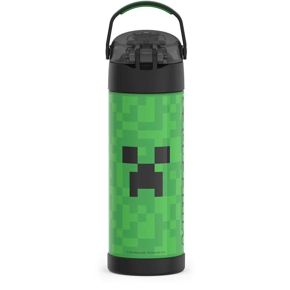 16oz FUNtainer® Water Bottle Minecraft