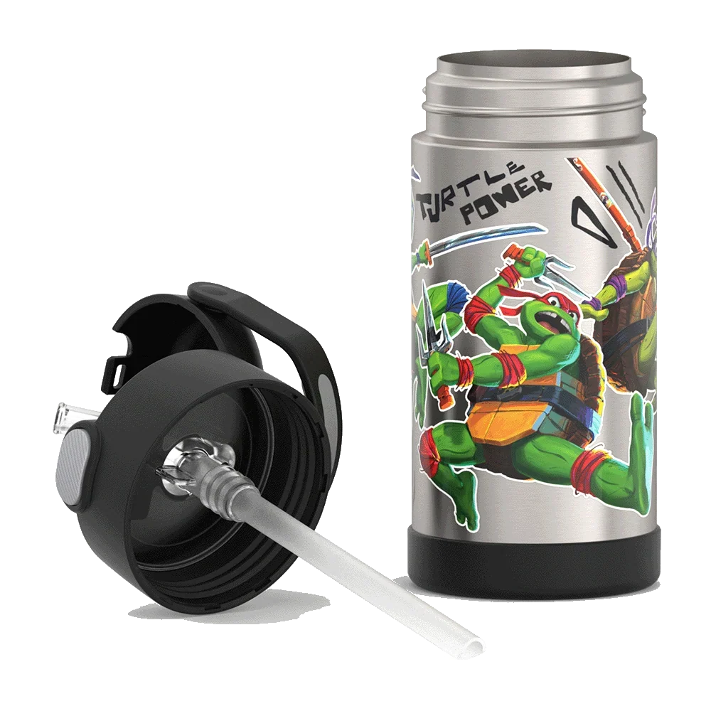 Teenage Mutant Ninja Turtles Bundle - Soft Lunch Box, 12oz FUNtainer® Water Bottle & 10oz FUNtainer® Food Jar