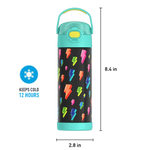 16oz FUNtainer® Water Bottle With Locking Lid