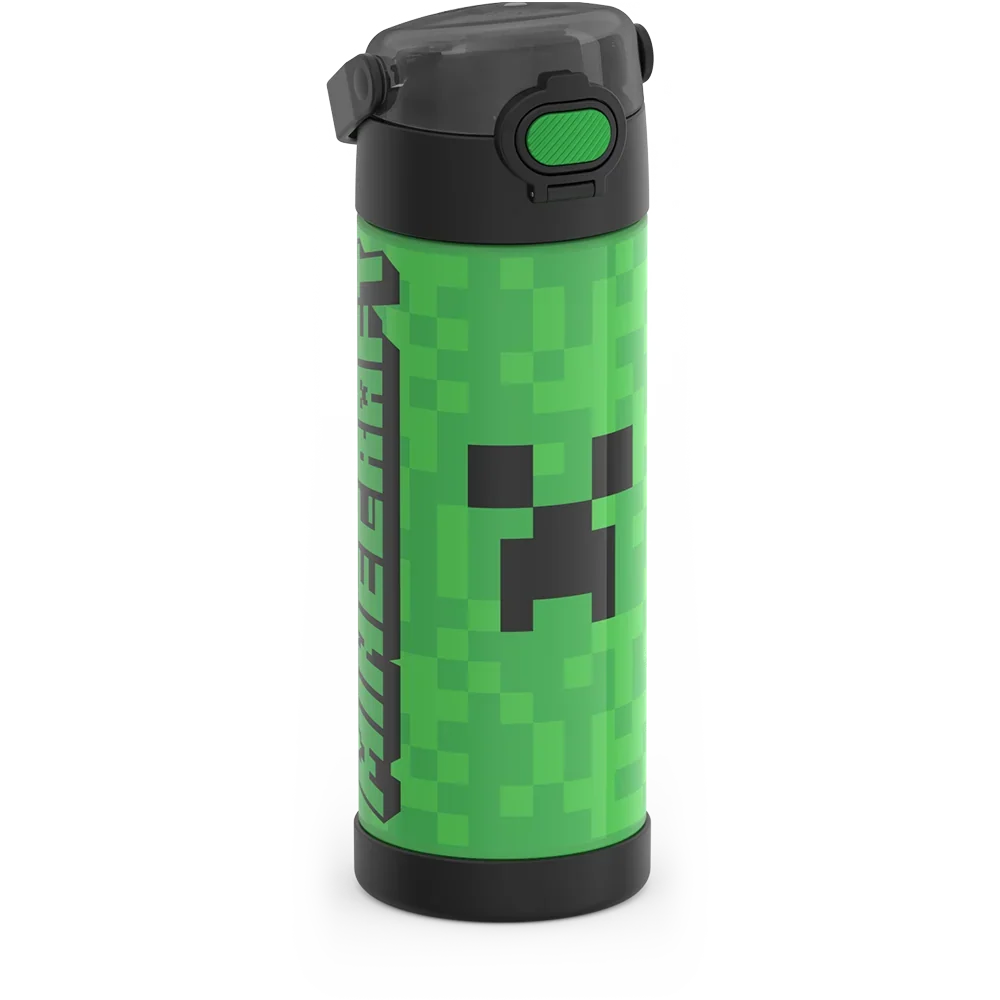16oz FUNtainer® Water Bottle Minecraft