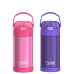 12oz FUNtainer® Water Bottles Pink & Purple Bundle