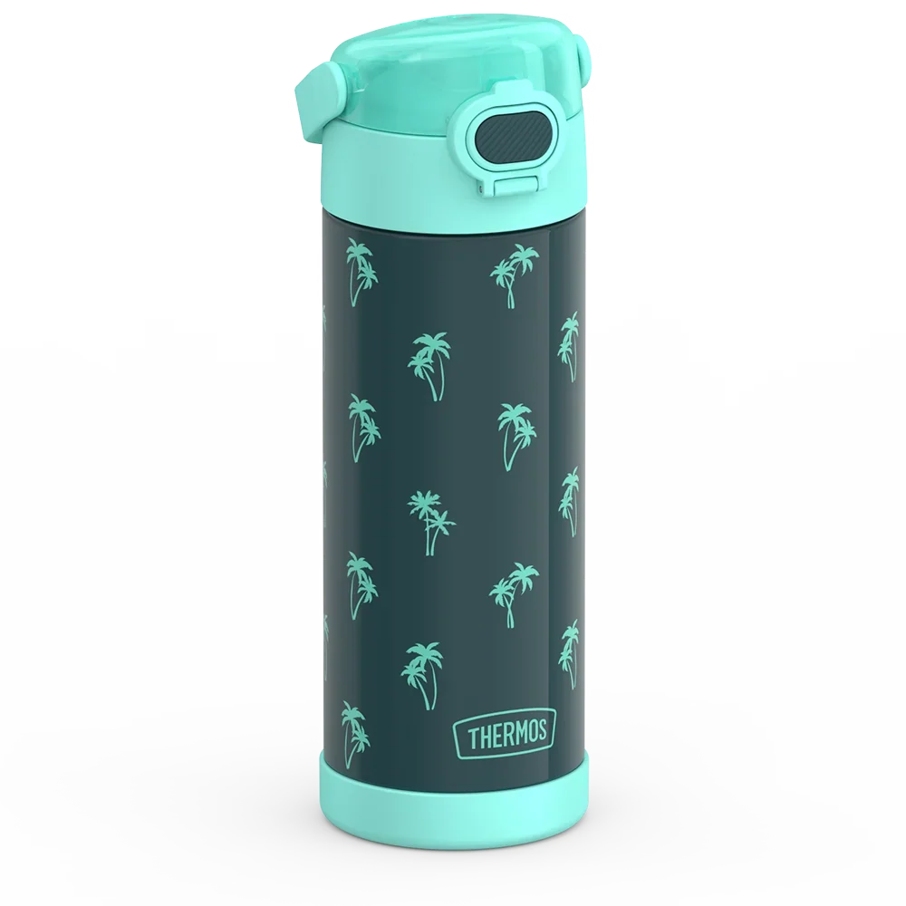 16oz FUNtainer® Water Bottle Patterns with Locking Lid