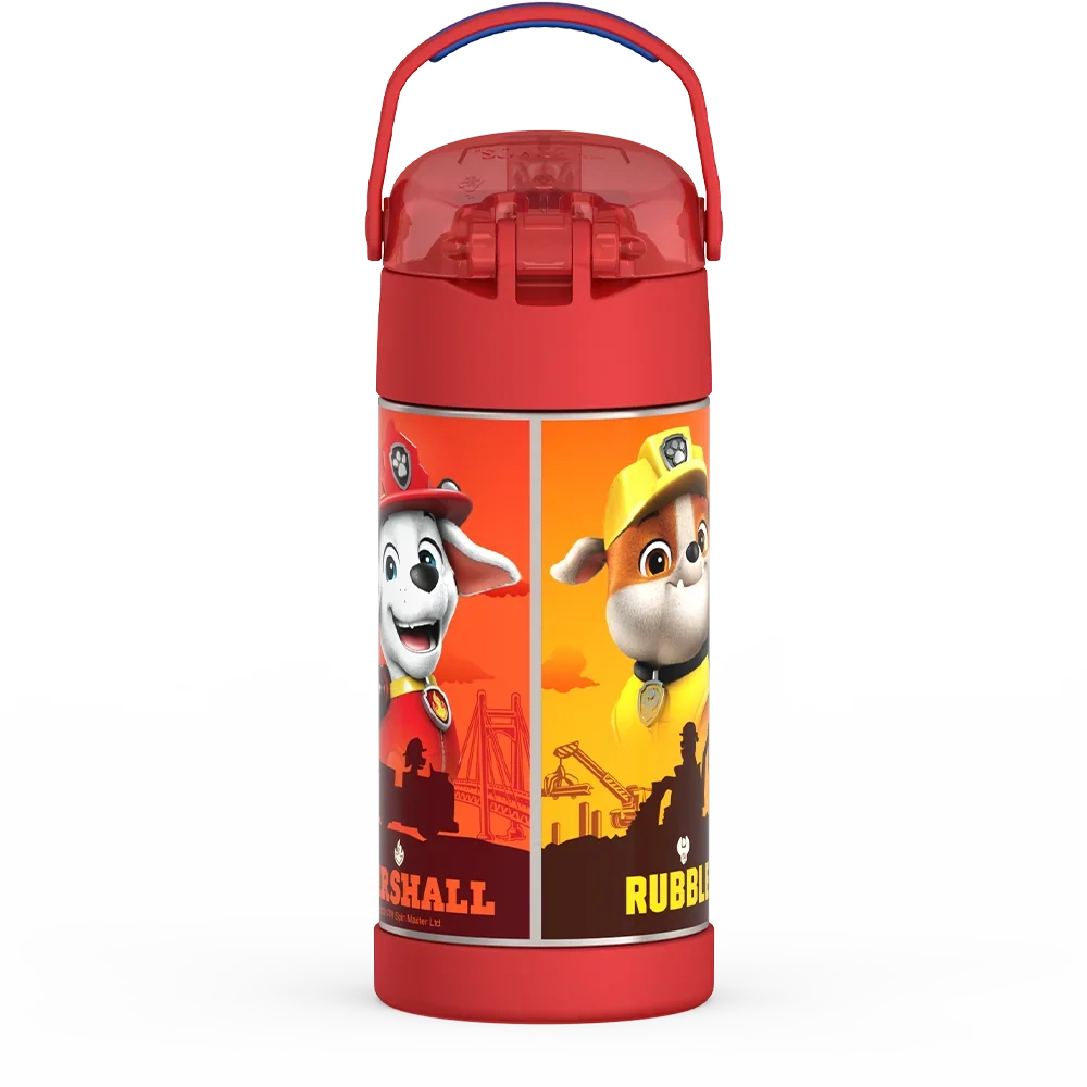 Paw Patrol Bundle - Soft Lunch Box, 12oz FUNtainer® Water Bottle, 10oz FUNtainer® Food Jar & Hard Ice