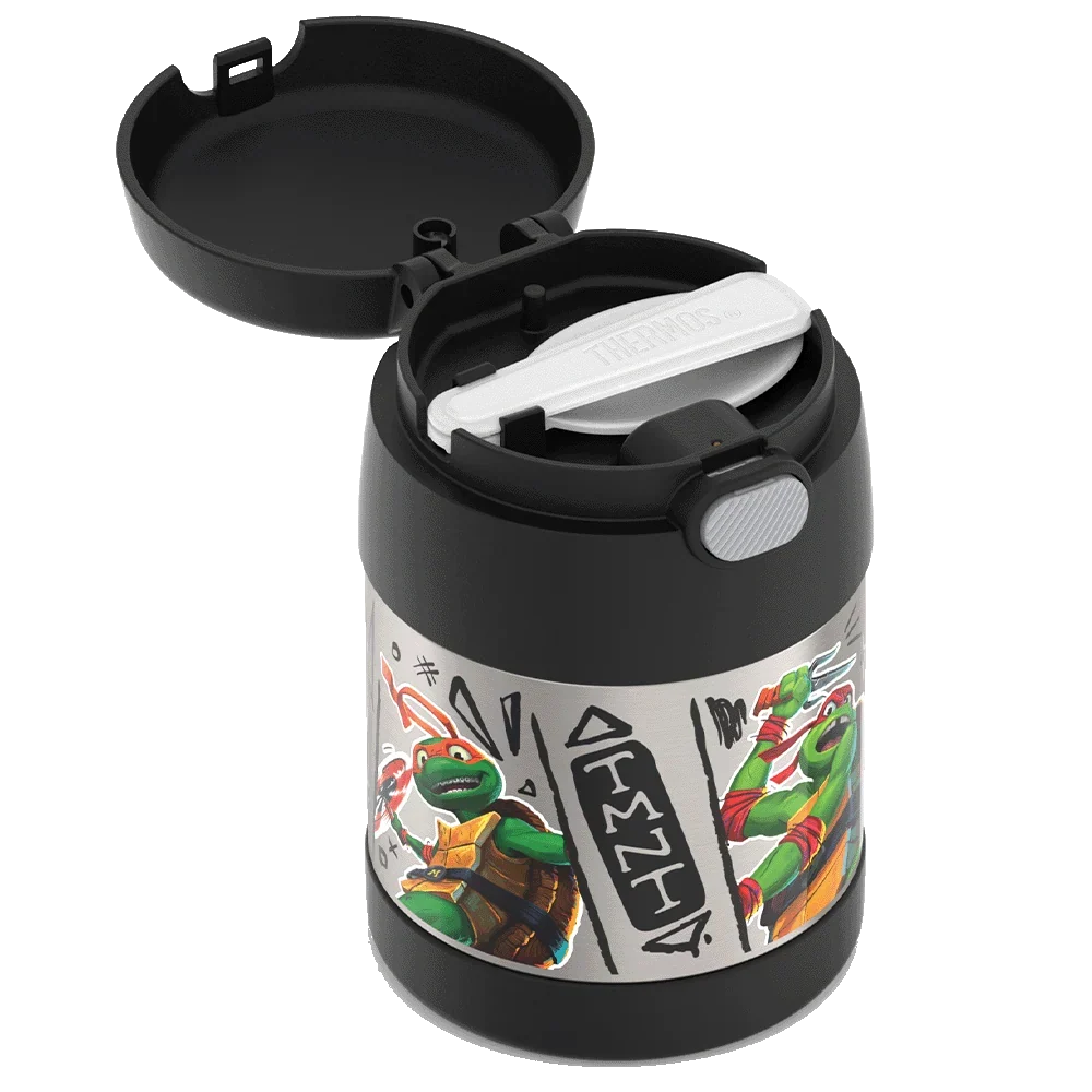 Teenage Mutant Ninja Turtles Bundle - Soft Lunch Box, 12oz FUNtainer® Water Bottle & 10oz FUNtainer® Food Jar