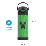 16oz FUNtainer® Water Bottle Minecraft