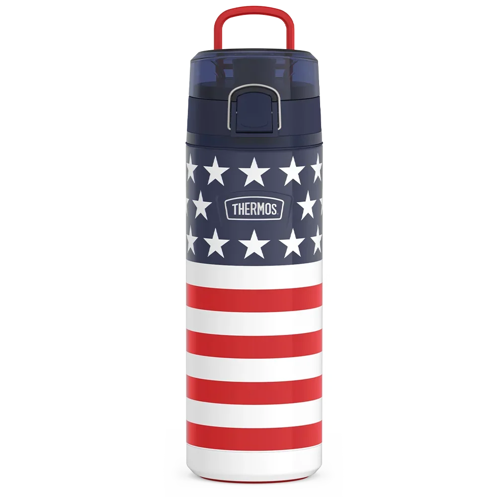 24oz Icon™ Water Bottle with Spout - American Flag