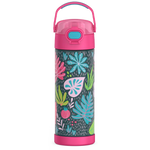 16oz FUNtainer® Water Bottle Patterns with Locking Lid