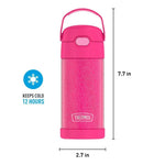 12oz FUNtainer® Water Bottle Glitter