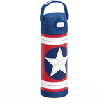 16oz FUNtainer® Water Bottle Captain America