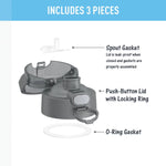 FUNtainer® Water Bottle - Replacement Spout Locking Lid
