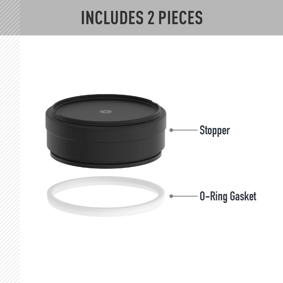 47oz Food Jar - Replacement Stopper