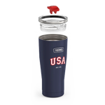 24oz Icon™ Tumbler with Slide Lock Lid - Navy USA