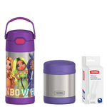 12oz Rainbow High FUNtainer® Water Bottle & 10oz Food Jar Bundle