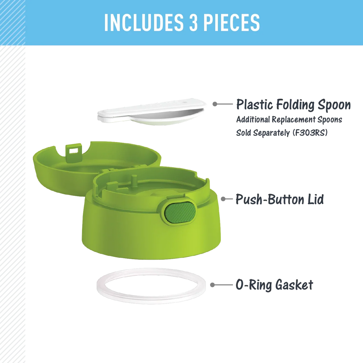 FUNtainer® Food Jar - Replacement Lid