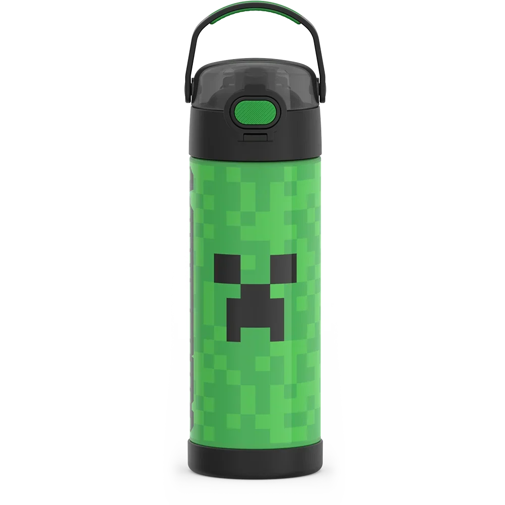 16oz FUNtainer® Water Bottle Minecraft