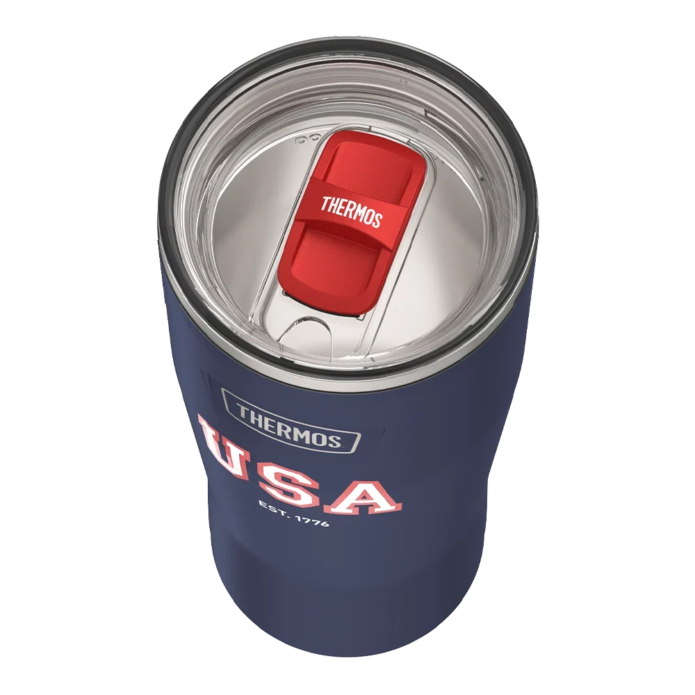 24oz Icon™ Tumbler with Slide Lock Lid - Navy USA