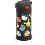 Pokémon Bundle - Novelty Lunch Box, 12oz FUNtainer® Water Bottle, 10oz FUNtainer® Food Jar & Hard Ice