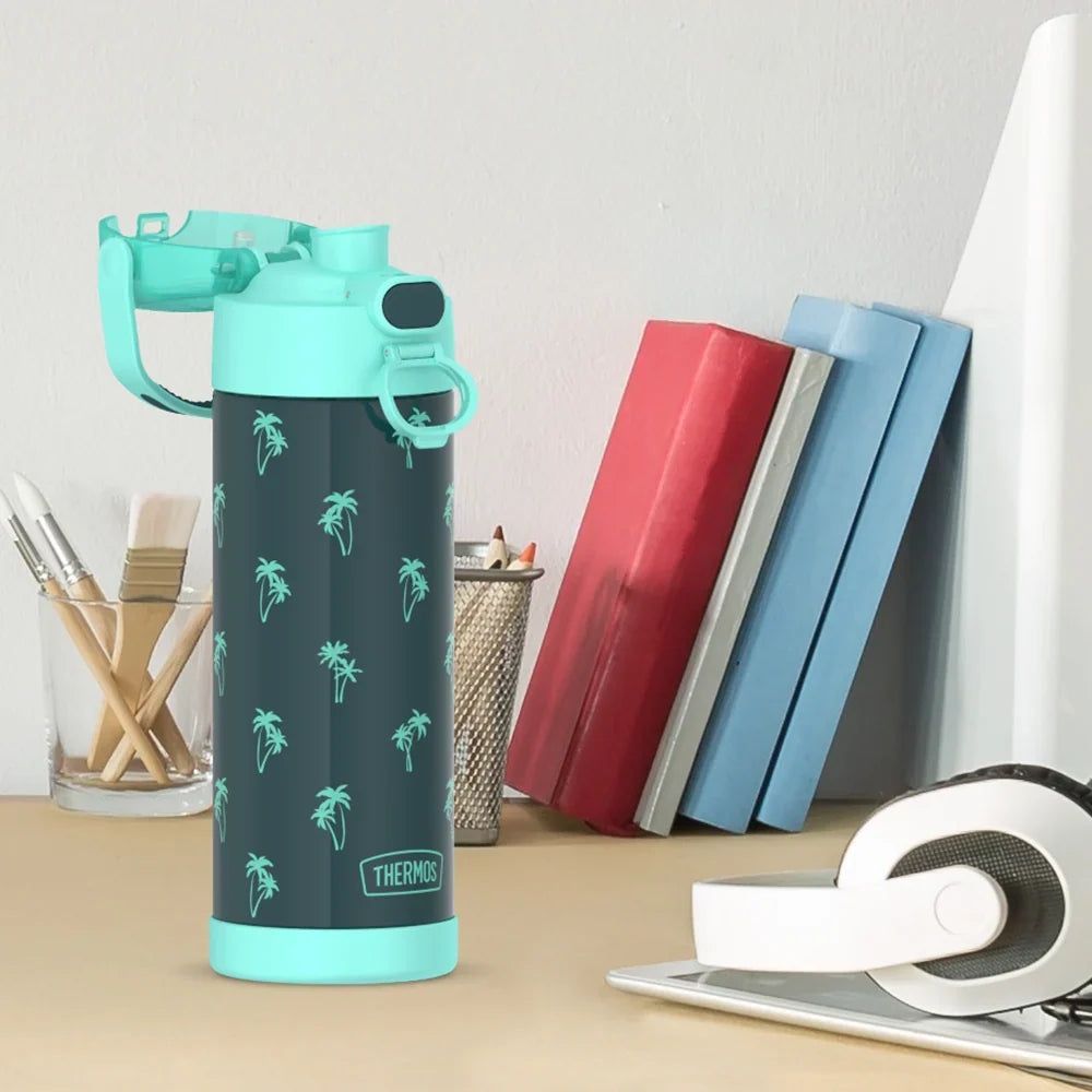 16oz FUNtainer® Water Bottle Patterns with Locking Lid