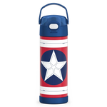 16oz FUNtainer® Water Bottle Captain America