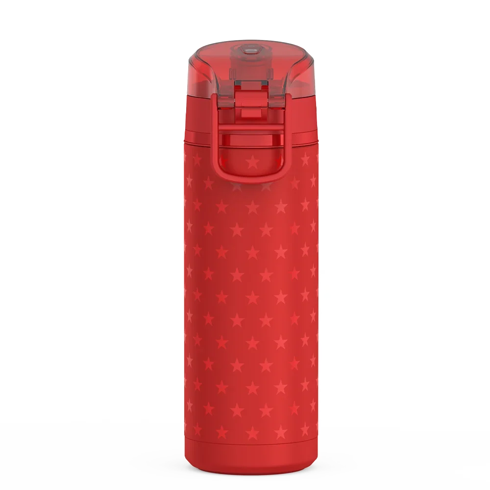 24oz Icon™ Water Bottle with Spout - Red Stars