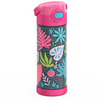 16oz FUNtainer® Water Bottle Patterns with Locking Lid