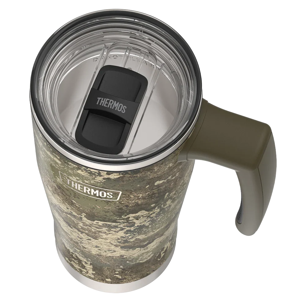 18oz Icon™ Mug with Slide Lock Lid — TrueTimber™ Strata Camo