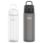 26oz Straw Lid & 32oz Spout Lid Tritan™ Water Bottle Bundle - Clear & Smoke
