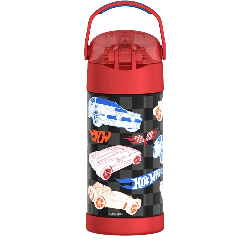 12oz FUNtainer® Water Bottle Hot Wheels™