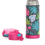 16oz FUNtainer® Water Bottle Patterns with Locking Lid