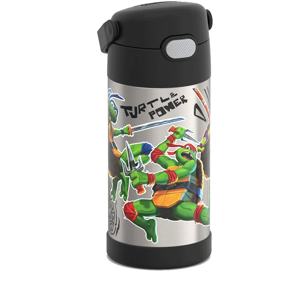 Teenage Mutant Ninja Turtles Bundle - Soft Lunch Box, 12oz FUNtainer® Water Bottle & 10oz FUNtainer® Food Jar