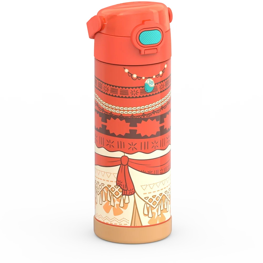 16oz FUNtainer® Water Bottle Disney Princess Moana