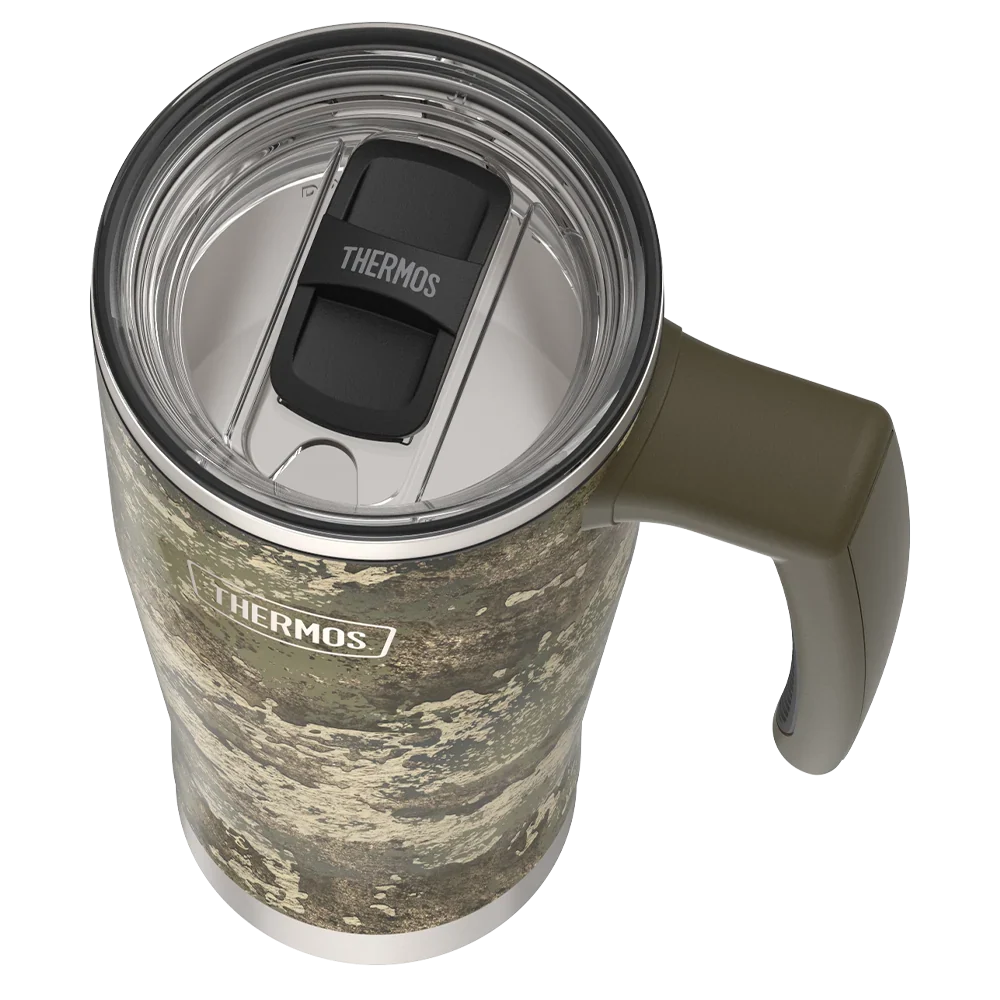 18oz Icon™ Mug with Slide Lock Lid — TrueTimber™ Strata Camo