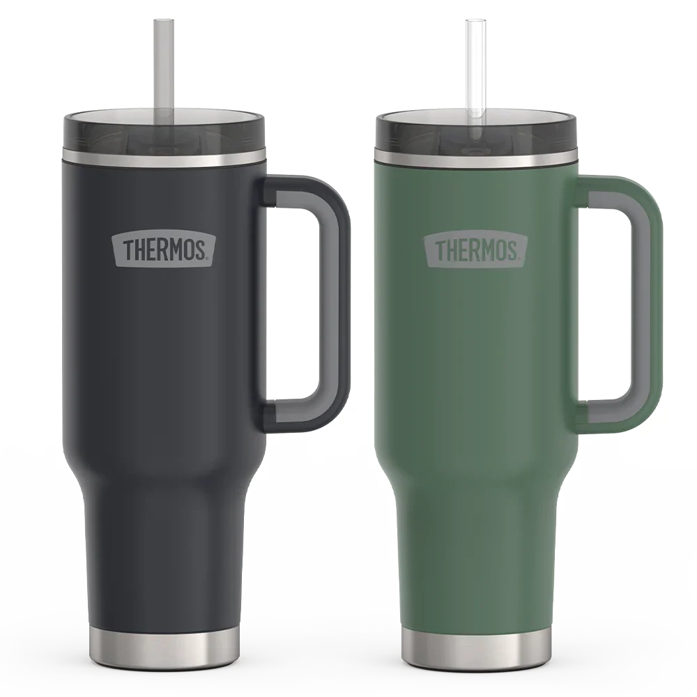 40oz Cup Holder Mug Bundle - Granite & Spruce