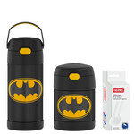 Batman 12oz FUNtainer® Water Bottle & 10oz Food Jar Bundle