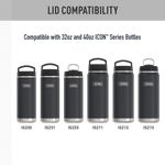32oz Icon™ Dual Temp Beverage Bottle - Replacement Drink Lid