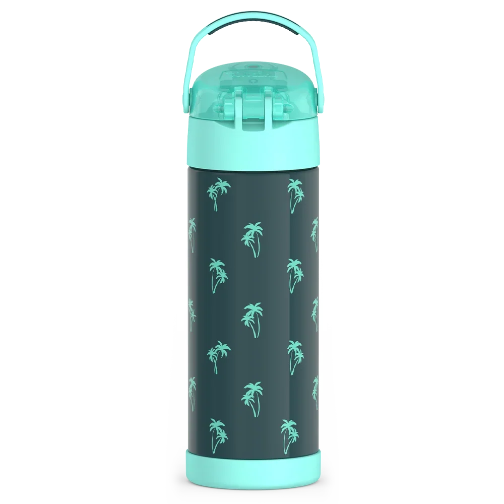 16oz FUNtainer® Water Bottle Patterns with Locking Lid