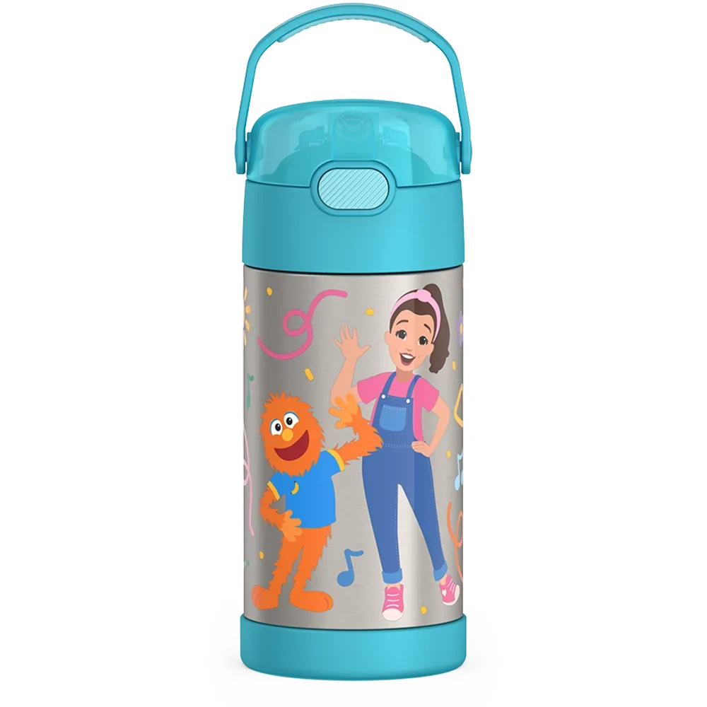 12oz FUNtainer® Water Bottle Ms. Rachel