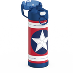 16oz FUNtainer® Water Bottle Captain America