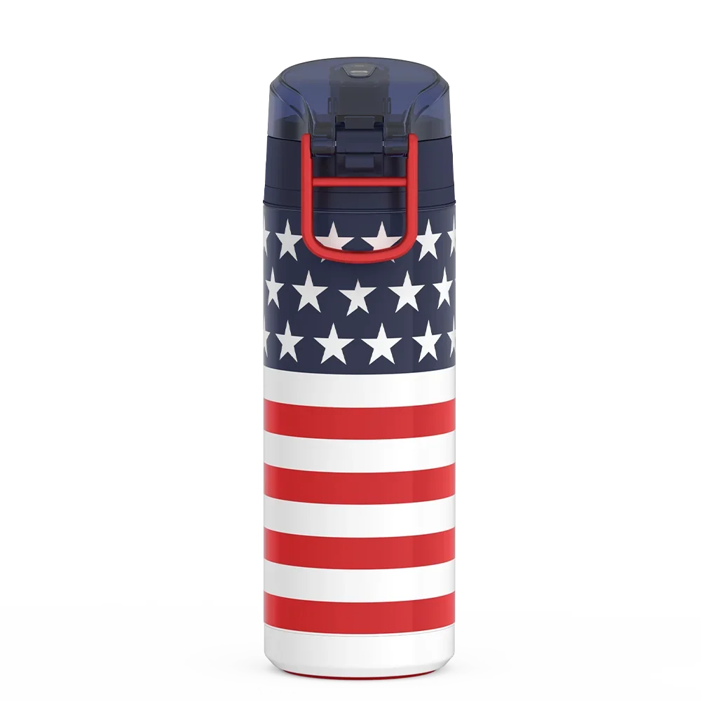 24oz Icon™ Water Bottle with Spout - American Flag