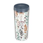 24oz Double Wall Tumbler Whimsical Leaves