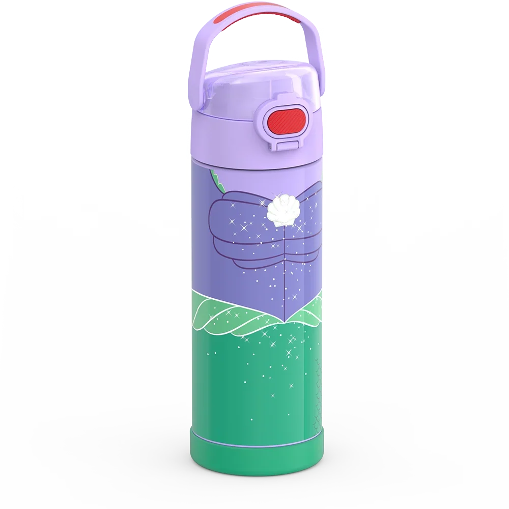 16oz FUNtainer® Water Bottle Disney Princess Ariel