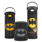 Batman Bundle - 12oz FUNtainer® Water Bottle, 16oz FUNtainer® Water Bottle and 10oz FUNtainer® Food Jar