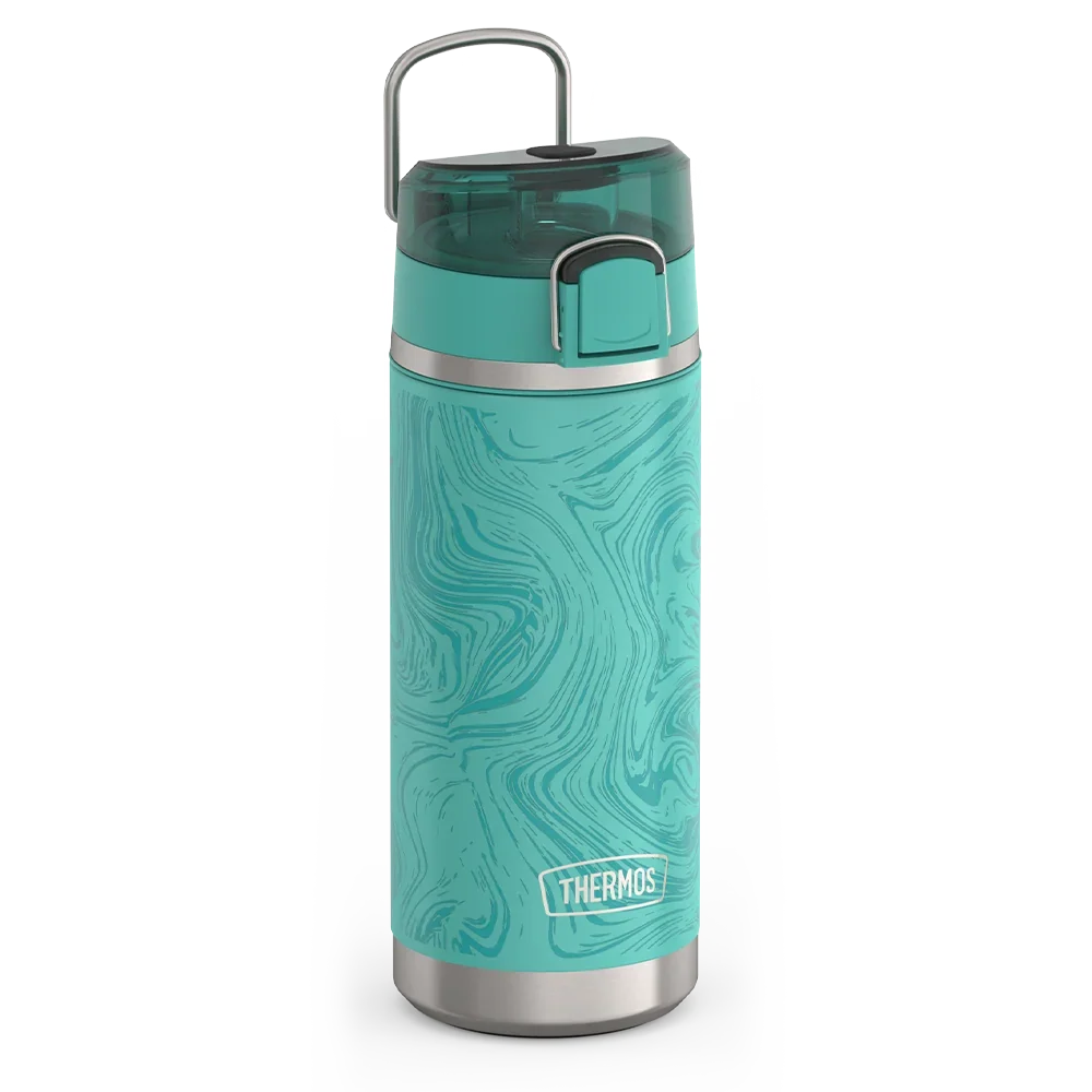 18oz Icon™ Kids Water Bottle With Spout Lid - Marble