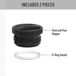 40oz Icon™ Beverage Bottle - Replacement Stopper