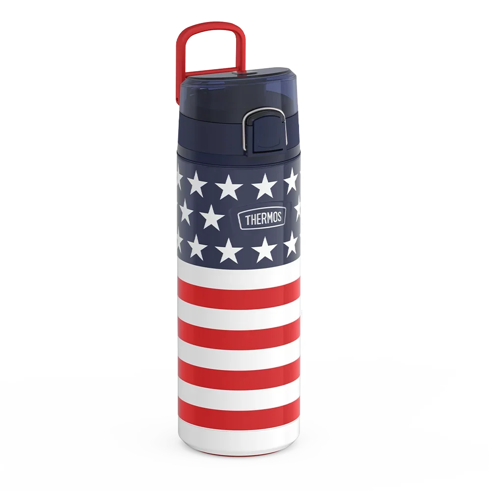 24oz Icon™ Water Bottle with Spout - American Flag